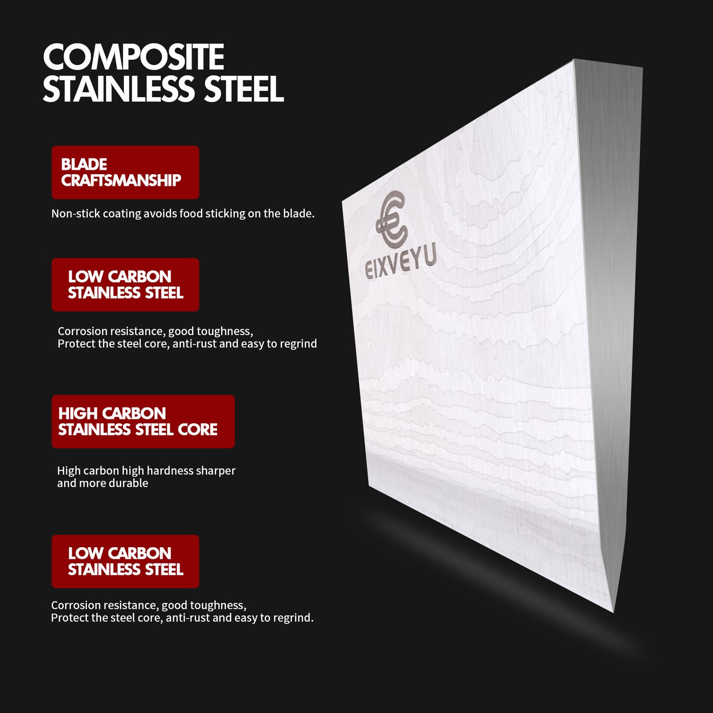 Kitchen knife set, butcher knife and fruit knife 2-piece set, professional chef's knife, kitchen knife, cleaver, Damascus pattern vegetable knife, paring knife, wooden handle, gift box