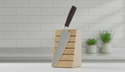 SHI BA ZI ZUO 8 Inches Chefs Knife Meat Knife stainless steel